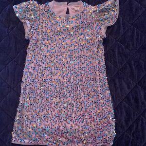 J Crew girls sequin dress